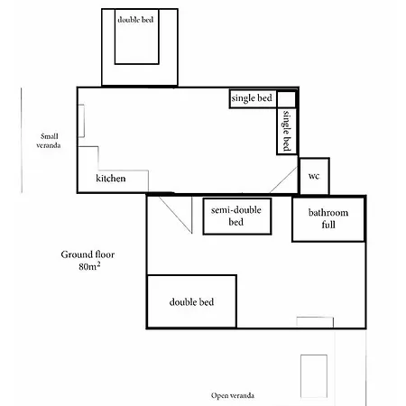 Authentic Kea Island House בית נופש